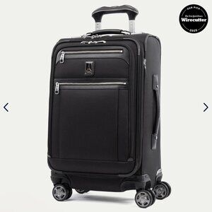 BRAND NEW: Travelpro Platinum Elite 21″ Black Expandable Spinner Carry‑On